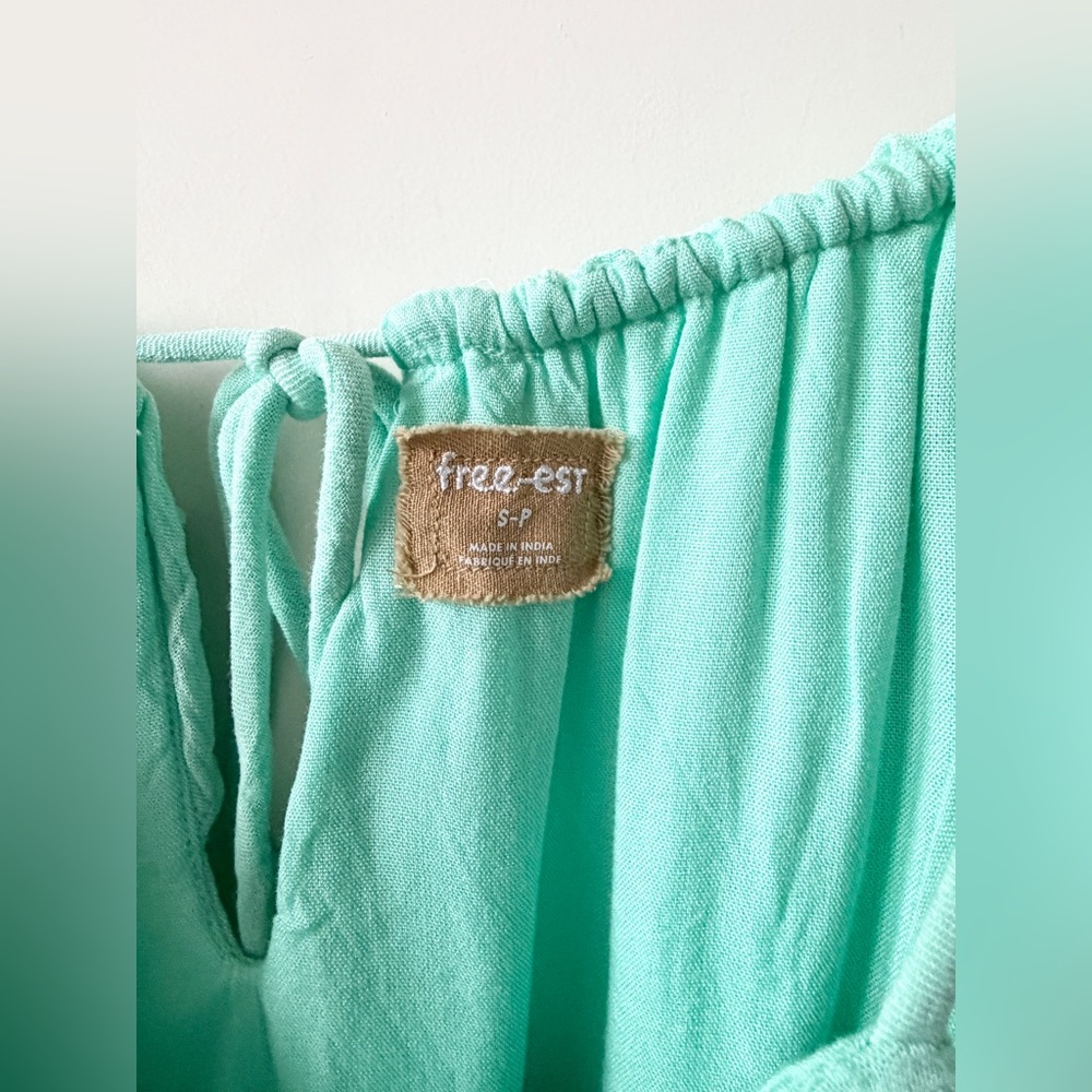 BNWT Free-est Oceans Maxi Dress Mint Wave - Picture 11 of 16